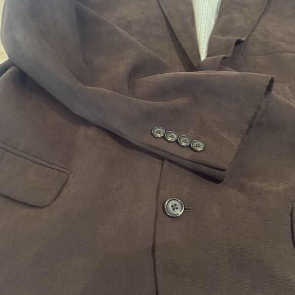 Lauren Ralph Lauren brown sportscoat jacket SZ 44R - Picture 3 of 9